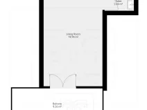 Pronájem bytu 1+kk, Praha - Hodkovičky, Havlovického, 22 m2