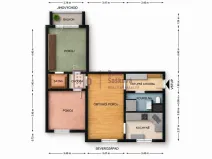 Pronájem bytu 3+1, Jindřichův Hradec - Jindřichův Hradec V, Kosmonautů, 71 m2