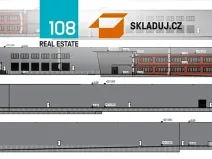 Pronájem skladu, Zápy, 5000 m2