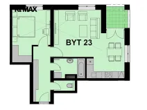 Pronájem bytu 2+kk, Chrudim, Václavská, 55 m2