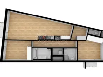 Pronájem bytu 3+kk, Praha - Michle, Baarova, 117 m2