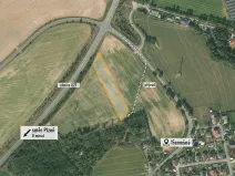 Prodej komerčního pozemku, Třemošná, 3650 m2