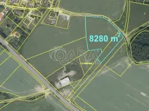 Prodej pozemku pro bydlení, Chotýšany - Křemení, 8280 m2
