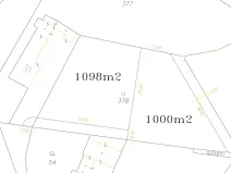 Prodej pozemku pro bydlení, Češov, 1200 m2