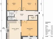 Prodej bytu 3+1, Praha - Háje, Štichova, 76 m2