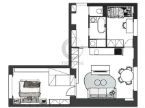 Prodej bytu 3+kk, Praha - Vinohrady, Nad Primaskou, 60 m2
