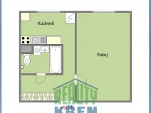 Prodej bytu 1+1, Praha - Strašnice, Hostýnská, 34 m2