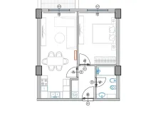 Prodej bytu 2+kk, Qerret, Albánie, 58 m2