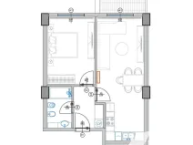 Prodej bytu 2+kk, Qerret, Albánie, 61 m2