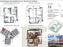 Prodej bytu 3+kk, Qerret, Albánie, 72 m2
