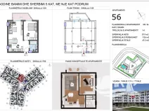 Prodej bytu 2+kk, Qerret, Albánie, 57 m2