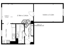 Prodej bytu 2+1, Ústí nad Orlicí - Hylváty, Dukelská, 52 m2
