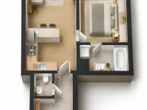 Prodej bytu 2+kk, Praha - Modřany, Zlochova, 55 m2
