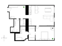 Prodej bytu 2+kk, Praha - Vinohrady, Čerchovská, 80 m2