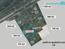 Prodej pozemku pro bydlení, Plzeň - Božkov, 765 m2