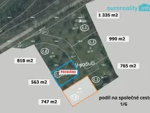 Prodej pozemku pro bydlení, Plzeň - Božkov, 747 m2