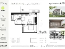 Prodej bytu 2+kk, Předboj, Ke Tvrzi, 43 m2