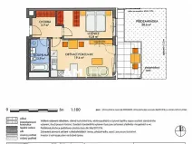 Prodej bytu 2+kk, Praha - Vysočany, Pod Harfou, 45 m2