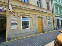 Pronájem obchodního prostoru, Brno, Cejl, 76 m2