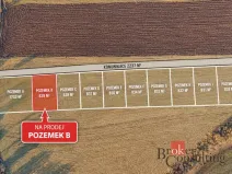 Prodej pozemku pro bydlení, Úherce, 839 m2
