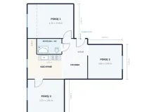 Prodej bytu 3+1, Holýšov, Pod Makovým vrchem, 68 m2