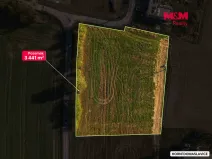 Prodej pozemku pro bydlení, Horní Domaslavice, 3441 m2