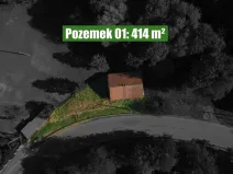 Prodej pozemku pro bydlení, Horní Poříčí, 414 m2