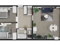 Prodej bytu 3+1, Praha - Čimice, Ouholická, 79 m2