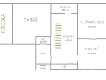 Prodej rodinného domu, Praha, Vycpálkova, 110 m2