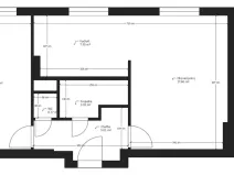 Prodej bytu 2+kk, Chrudim - Chrudim III, Čs. armády, 49 m2