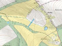 Prodej podílu pole, Černovice, 874 m2