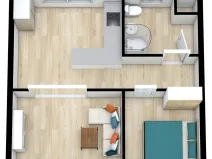 Pronájem bytu 2+1, Kladno, U tržnice, 51 m2