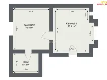 Pronájem skladu, Praha - Michle, Na rolích, 40 m2