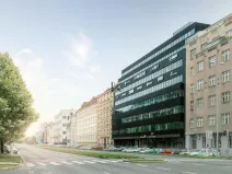 Pronájem kanceláře, Praha - Karlín, Sokolovská, 342 m2