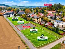 Prodej pozemku pro bydlení, Třemošná - Záluží, 524 m2