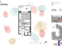 Prodej bytu 1+kk, Praha, Průběžná, 33 m2