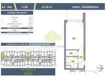 Prodej bytu 1+kk, Olomouc, Jeremiášova, 32 m2