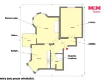 Pronájem bytu 3+kk, Mariánské Lázně - Úšovice, Anglická, 81 m2