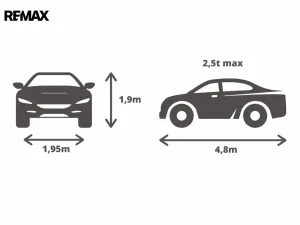 Pronájem garážového stání, Praha - Krč, Na strži, 15 m2