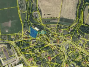 Prodej zahrady, Kosov, 1714 m2