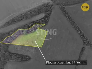 Prodej zemědělské půdy, Zlámanec, 14861 m2