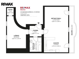 Prodej bytu 2+kk, Karlovy Vary, Mariánskolázeňská, 63 m2