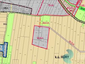 Prodej pozemku pro komerční výstavbu, Hůry, 11525 m2