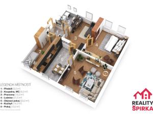 Prodej bytu 4+1, Svitavy - Předměstí, Fibichova, 93 m2