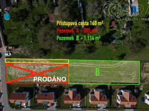 Prodej pozemku pro bydlení, Račice-Pístovice - Račice, 805 m2