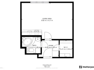 Pronájem bytu 1+kk, Praha - Záběhlice, Mattioliho, 33 m2