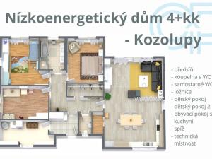 Prodej domu na klíč, Vysoký Újezd - Kozolupy, 200 m2