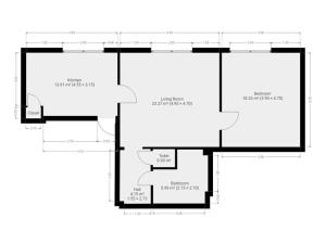 Pronájem bytu 2+1, Chrášťany, Plzeňská, 69 m2