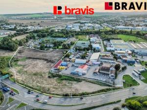Pronájem pozemku pro komerční výstavbu, Brno, Kaštanová, 4000 m2