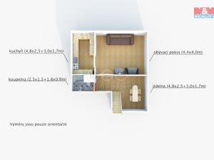 Prodej bytu 4+kk, Stříbro, Palackého, 111 m2